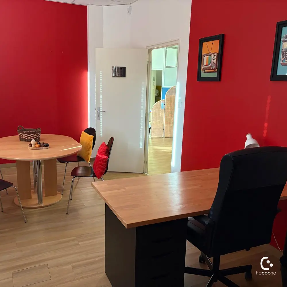 Salle de réunion Rubis, chez Hacoona Ancenis