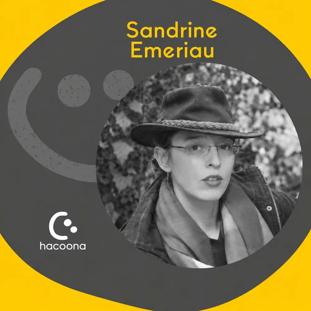 Sandrine Emerieau, coworkeuse Hacoona Ancenis